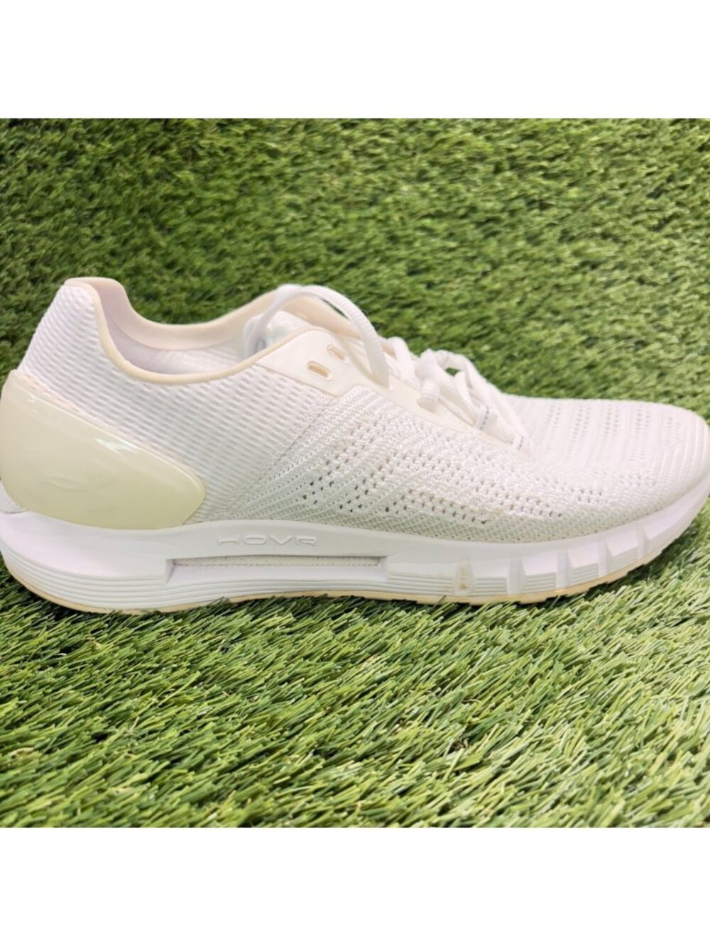 Under Armour HOVR Sonic 2 Mens Size 12 White Athletic Running Shoes Sneakers